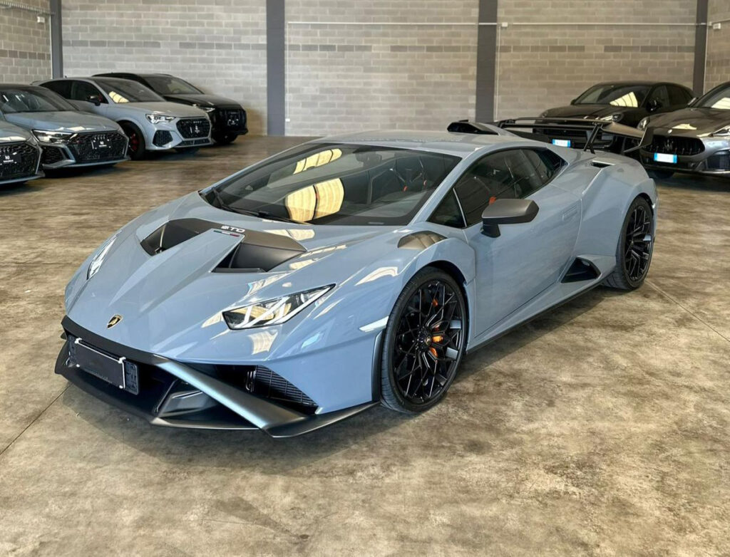 Lamborghini Huracan STO Grey Front