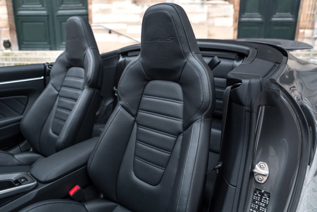 Porsche 992 Turbo S Convertible Interior 3