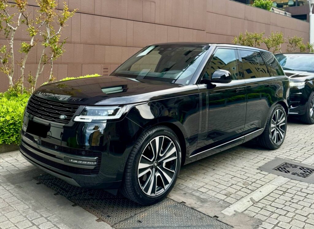 Range Rover Vogue Burgundy Front