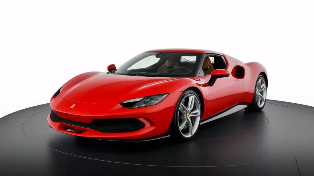 Ferrari 296 GTB Red Front C