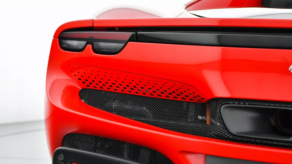 Ferrari 296 GTB Red Rear 4