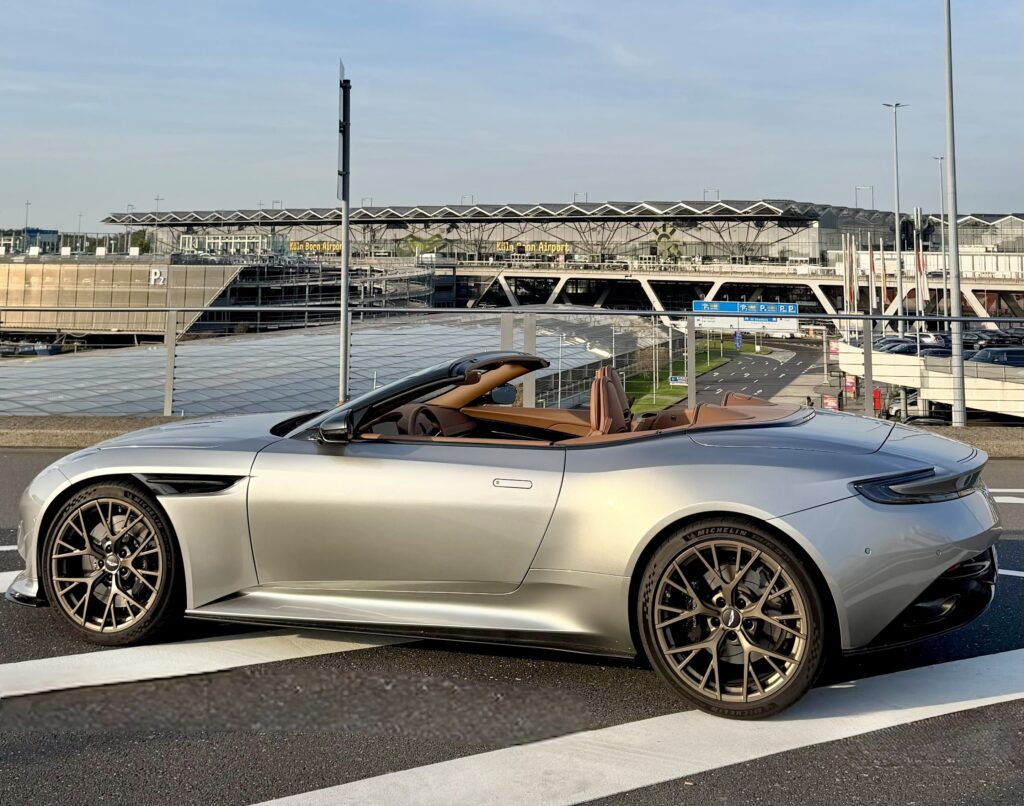 Aston Martin DB12 Volante Airport Side