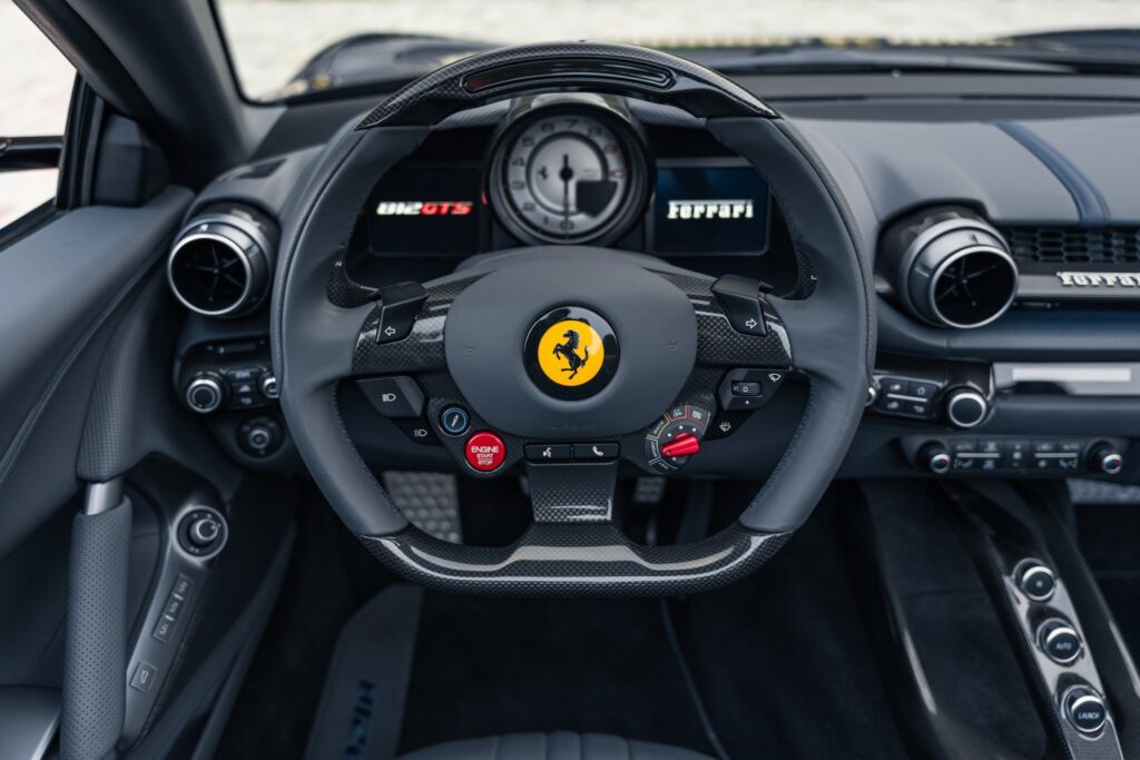 Ferrari 812 GTS Blue Interior 2