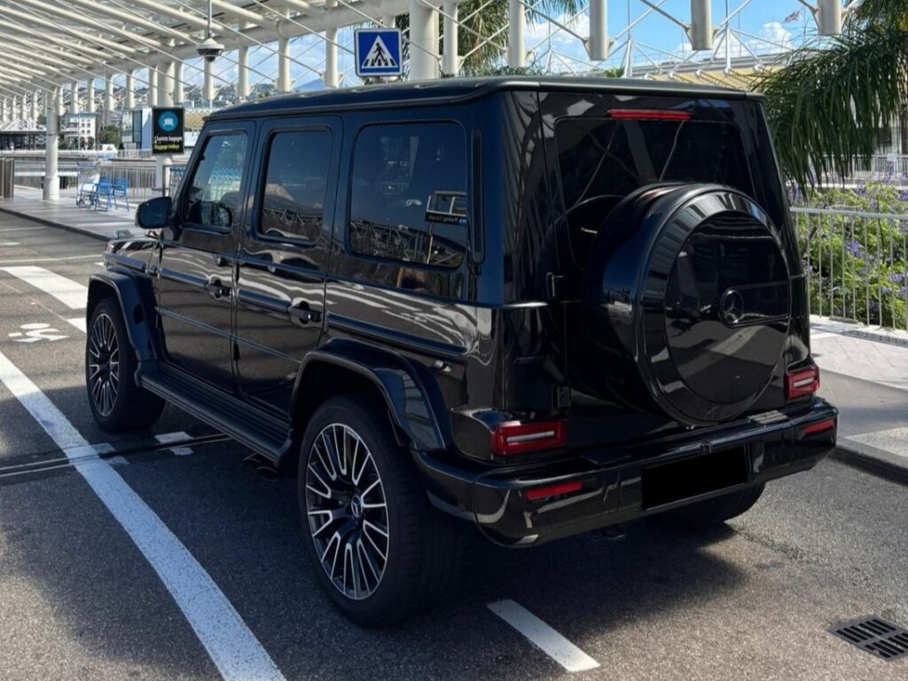 Mercedes-AMG G63 Nice Airport Rear Crop 2