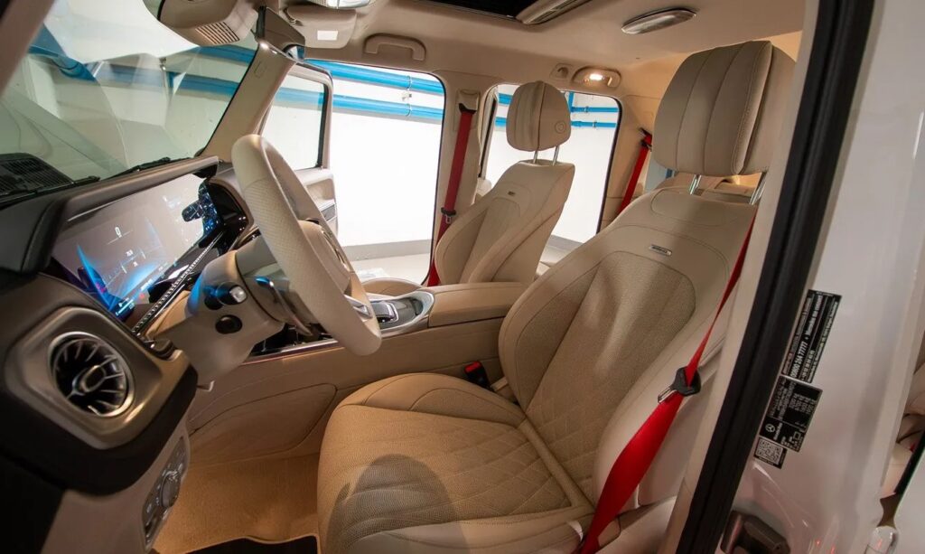 Mercedes-AMG G63 White 2026 Interior 2