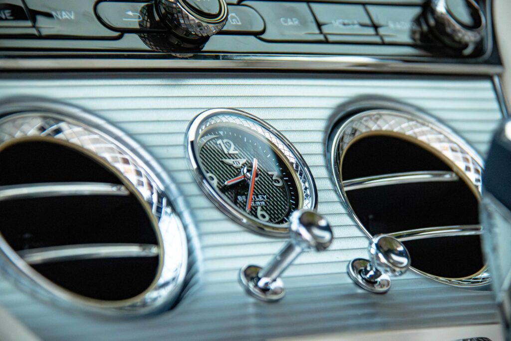 Bentley GTC Speed Blue Interior 6