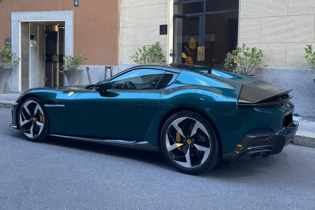 Ferrari 12Cilindri Spider Green Rear 3
