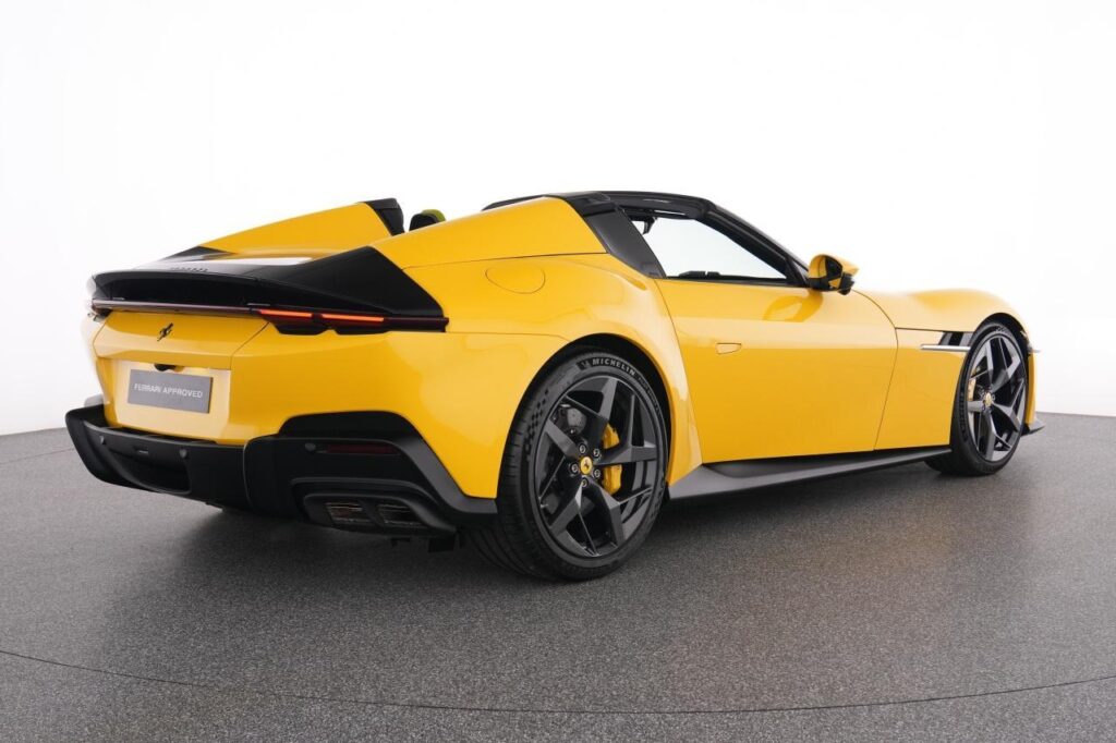 Ferrari 12Cilindri Spider Yellow Rear