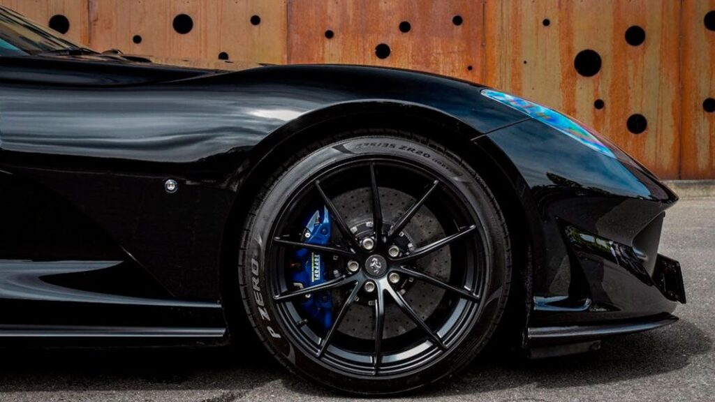 Ferrari 812 GTS Black Side