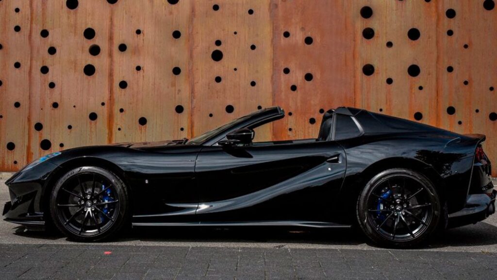 Ferrari 812 GTS Black Side 2