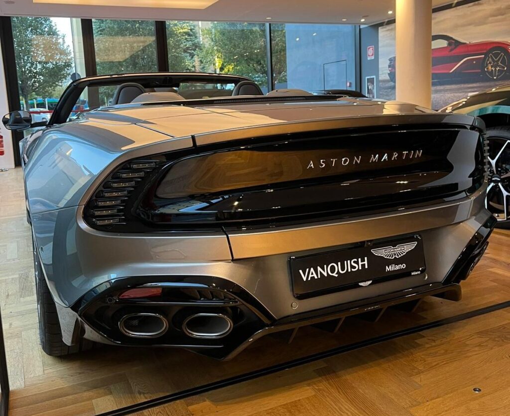 Aston Martin Vanquish Volante Rear 4