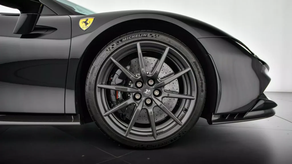 Ferrari SF90 Spider Black Side
