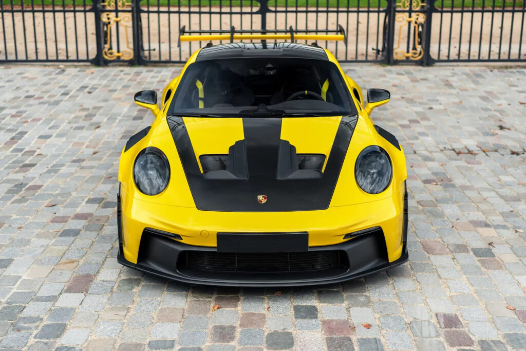 Porsche 992 GT3 RS Yellow Front 2