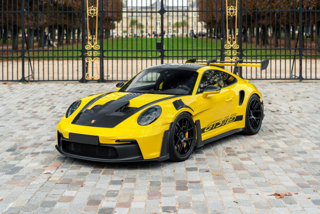 Porsche 992 GT3 RS Yellow Front 3